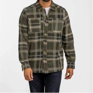 NEW LIV spectral shirt jacket in tea leaf